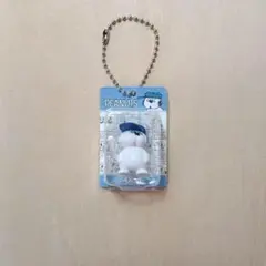 スヌーピー キーホルダー 青い帽子　（匿名配送）