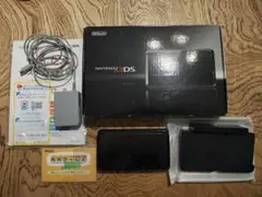 ニンテンドー3DS 本体 コスモブラック 充電器付き