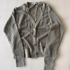 UNIQLO メッシュ カーディガン ベージュ Mのサムネイル