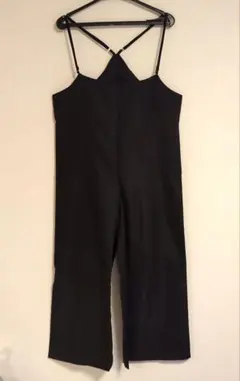 新品未使用★黒 サロペット