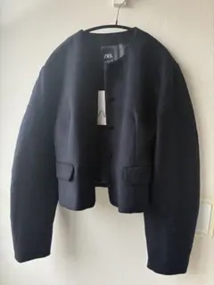ノーカラージャケット 新品