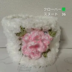 ✿ハンドメイド✿　３色の薔薇モチーフのスヌード　36