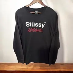 Stussy ロンT Worldwide Mサイズ