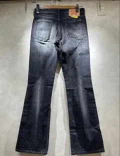 希少　リーバイス517 ブラック　w30 L33 フレアデニム　フレアパンツ 希少 リーバイス517 ブラック w30 L33 フレアデニム フレアパンツ