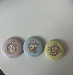 ちいかわ　2023年福袋　缶バッジ　兎年　ちいかわ　ハチワレ　うさぎ