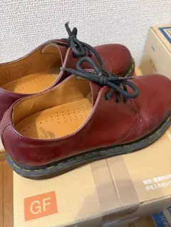 Dr. Martens 3ホールUK5 24センチ　チェリーレッド