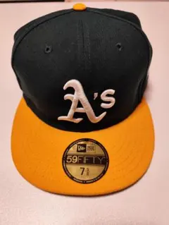 New Era 59FIFTY A's キャップ 7 5/8