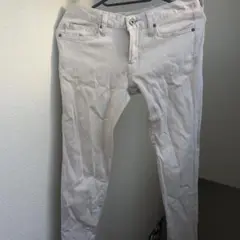 gu　ライトグレー　スキニーパンツ　61センチ