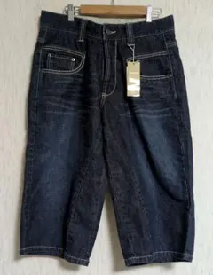 新品タグ付き ALLIX DESIGN デニムパンツ ハーフパンツ