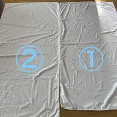敷布団カバー　シングル　　2枚