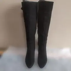 geox スエードブーツ ブラック 35