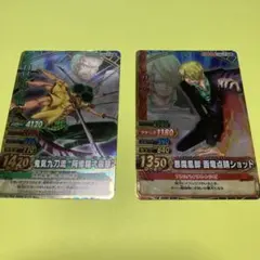 ワンピーベリーマッチ サンジ ゾロ 2枚セット - メルカリ