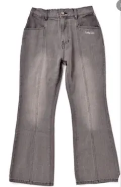 Ziddy Girl グレー フレアパンツ 150㎝