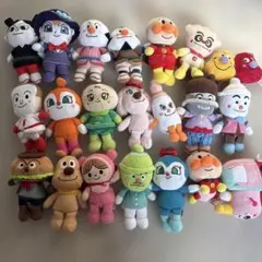 アンパンマン.プリちぃビーンズ.ぬいぐるみ.人形.21個セット.おまとめ.