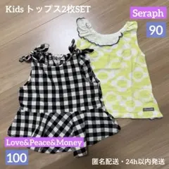 Seraph Love&Peace&Moneyトップス ノースリーブ キャミ