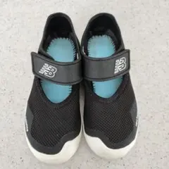 New Balance キッズサンダル ブラック　19.5センチ