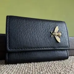 正規品❤️極美品⭐️グッチ Gucci 6連　キーリング　キーケース　ブラック