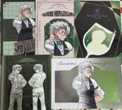 鬼滅の刃　モクテルバー　コレクションロト　クリアファイル　不死川実弥　5枚