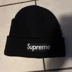 Supreme New Era Box Logo Beanie Black - メルカリ