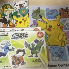 ポケモンセンター　札幌　ファイル　ステッカーセット