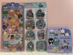サンリオ はぴだんぶい ドロップジュエリーシール おはじきシール　ウォーター
