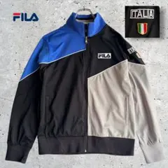 FILAフィラ トラックジャケットジャージ刺繍ロゴ ITALIA 90sのサムネイル