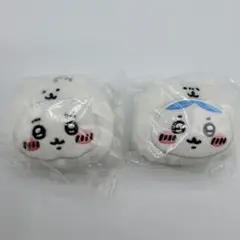〈値下げ中〉　ちいかわ　鈴入りおかおマスコット　ちいかわ　ハチワレ　2個セット