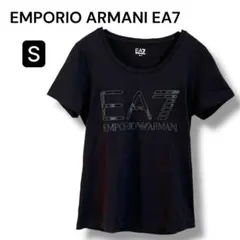 美品♡ EMPORIO ARMANI EA7 Tシャツ 半袖 黒 S シンプル