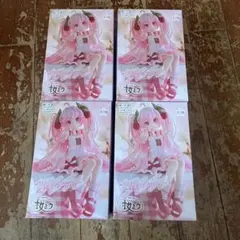 初音ミク 桜ミク ぬーどるストッパー 2025 フィギュア　4個セット