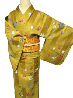kiyoko　故山本寛斎作　大人浴衣　 秋の単衣セット　2点 kiyoko様専用 故山本寛斎作 大人浴衣 秋の単衣セット 2点