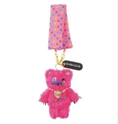 タグ付き USJ ユニバ ハミクマキャンディ ストラップ付マスコットキーチェーン