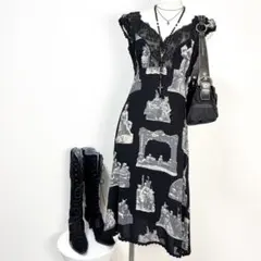 【希少】90s HYSTERIC GLAMOUR ノースリーブ ニット スカル 希少】90s HYSTERIC GLAMOUR ノースリーブ ニット スカル