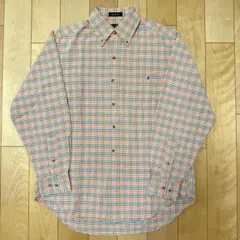 エーグル AIGLE ネルシャツ チェック柄 ボタンダウン 長袖のサムネイル