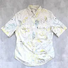 Levi’s 総柄ウエスタンシャツ 半袖 コットンシャツ ボタニカルのサムネイル