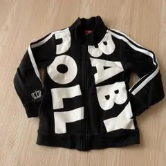 BABY DOLL ジップアップジャケット ブラック