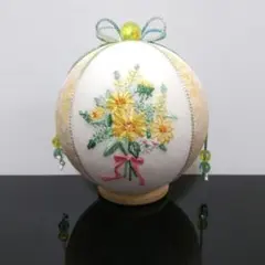 手鞠 手毬 てまり 479 刺繍 蓮 - メルカリ
