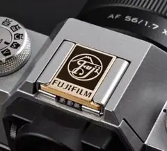 ✨ Fujifilm 真鍮ホットシューカバー — ゴールド×ブラック | 新品
