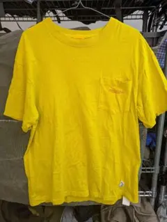 FR2 Tシャツ イエロー ポケット付き