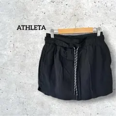 アスレタ クレストスコート テニス ランニング スカート ブラック 4のサムネイル
