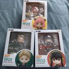 新品未開封　SPY×FAMILY ねんどろいど 3体セット
