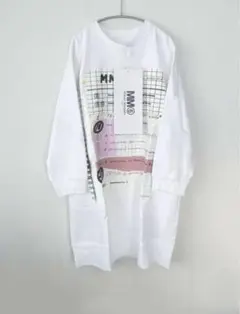 【新品】MM6MaisonMargiela ホワイト スウェット ワンピース
