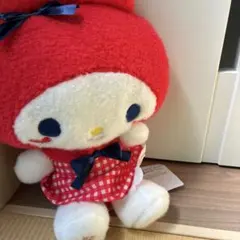 マイメロディ ぬいぐるみ 赤