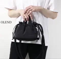 OLENDマイクロオナソフトバッグ 블랙 상태좋음