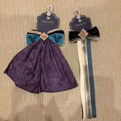 バースデイ Cottoli ヘアクリップ2点セット アナと雪の女王 アナ エルサ