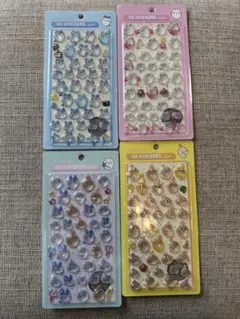 ちいかわ　ボンボンドロップシール　4点セット