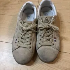 le coq sportif スエード スニーカー ベージュのサムネイル