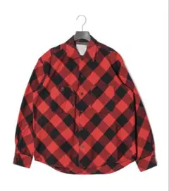 出回りなし】 RILY Ombre Check Shirts Red 今市隆二 - メルカリ