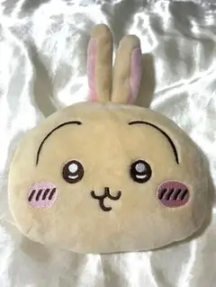 ちいかわ　うさぎの顔ぬいぐるみポーチ　パスケース　交通系　ポーチ