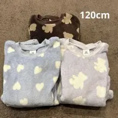 3点セットデビロック ガールズ もこもこフリース パジャマ