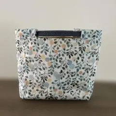 撥水加工生地のミニバッグ　ハンドメイド